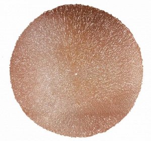 Салфетка сервировочная "Lace" 38см, цв.медь