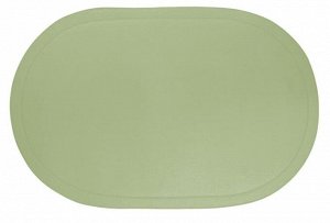 Салфетка сервировочная "Leather Oval" 28,5х43,5см, цв.зеленый