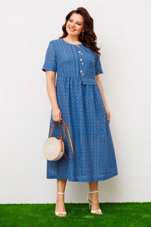 Платье  Romanovich Style 1-1951 светло-синий