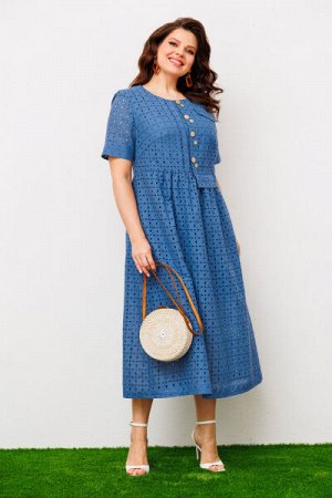Платье  Romanovich Style 1-1951 светло-синий