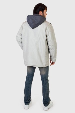 Куртка Мужская куртка на флисе Atlas For Men 
	- топовая удлиненная модель с капюшоном. №4666