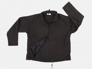 Куртка Классная демисезонная мужская куртка 
	- стильная утепленная модель черного цвета. №4540