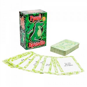 156204--Игра карточная "Гранд Крокодил"