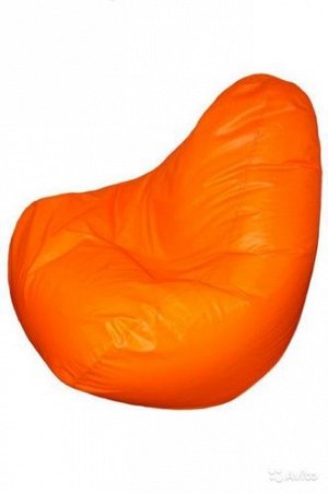 Кресло-мешок Груша малая ,оранжевый оксфорд 70*90 см