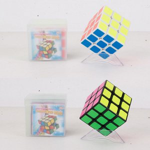 Кубик-рубик , пласт. кор. 7*7*7 см