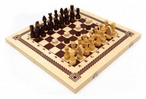 Набор 2 в 1 Шашки, шахматы , 40*20*3,6 см.