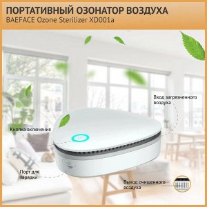 Озонатор - портативный очиститель воздуха, стерилизатор, от бактерий, вирусов, неприятных запахов, очистки холодильника, Ozone Sterilizer 115 x 115 x 43 см