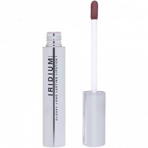 Influence Beauty Глянцевая стойкая помада "Iridium" тон 03 бежевый нюд #  NEW