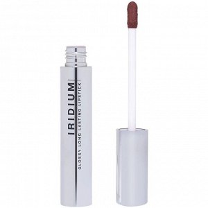 Influence Beauty Глянцевая стойкая помада "Iridium" тон 06 коричневый #  NEW