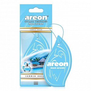 AREON Ароматизаторы для авто  "MON AREON"  (10/120/360) Летняя мечта  NEW