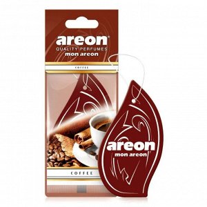 AREON Ароматизаторы для авто  "MON AREON"  (10/120/360) Кофе  NEW