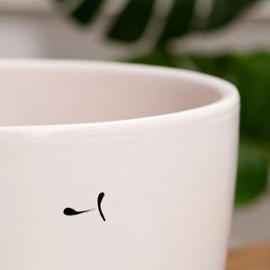 Горшок цветочный Одуванчик 5л с подставкой