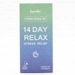 Травяной чай 14 DAY RELAX Крепкий и здоровый сон, 42г (14 пирамидок)