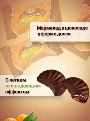 Мармелад "Апельсиновый шоколаде" Рахат 500 г (+-10 гр)
