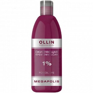 Оллин Професионал Окисляющая крем-эмульсия 1%, 500 мл (Ollin Professional, Megapolis)