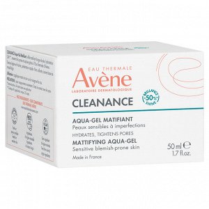 Авен Матирующий аква-гель, 50 мл (Avene, Cleanance)