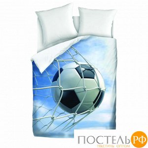 Код: 501713 КПБ 2.0 перкаль "4YOU" Football (70х70) рис. 16018-1 Goal (2 нав.)