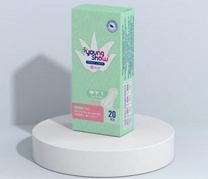 Young Show USA time Multiform Aloe прокладки е/дн гигиенич. (20шт) 15,5см карт./уп 1 уп. / 50шт / 26351 / 263514