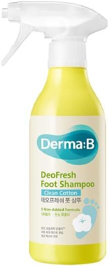 Derma:B Deo Fresh Foot Shampoo Шампунь для ног (хлопок)