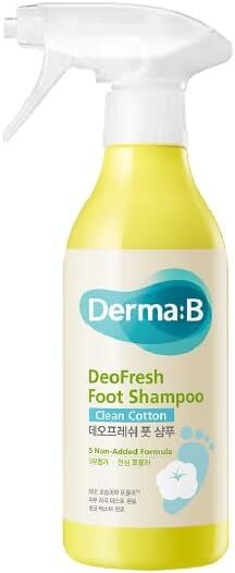 Derma:B Deo Fresh Foot Shampoo Шампунь для ног (хлопок)