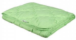 Одеяло Бамбук 1,5спальное наполнитель холлофайбер+бамбуковое волокно (200г/м2), чехол микрофибра.
