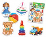 MAXI-пазлы &quot;Игрушки&quot; в пак.