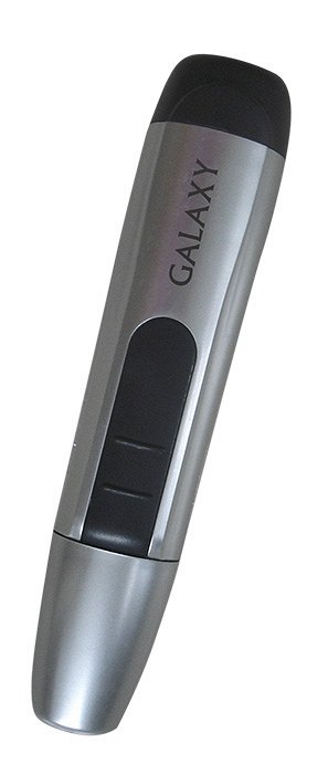 Триммер Galaxy GL 4230 (200шт) Триммер для носа  и ушей с защитным колпачком в комплекте: щеточка- 1шт, элемент питания типа АА- 1шт, инструкция по эксплуатации