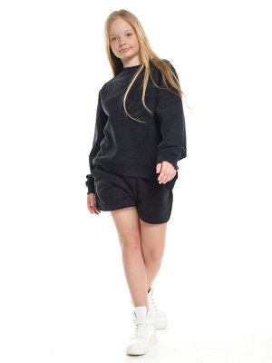 Шорты для девочки подростковые (128-146см) 22-7630-2(3) черный