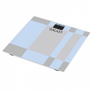 Весы Galaxy GL 4801 (10шт) Весы напольные электронные, максимально допустимый вес 180 кг, элемент питания типа  «CR2032» в комплекте, платформа из высокопрочного стекла, ЖК-дисплей, цена деления 100г,