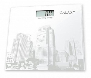 Весы Galaxy GL 4803 (6шт) Весы напольные электронные, максимально допустимый вес 180 кг, элемент питания  «CR2032» в комплекте, сверхточная электронная система, платформа из высокопрочного стекла, ЖК-