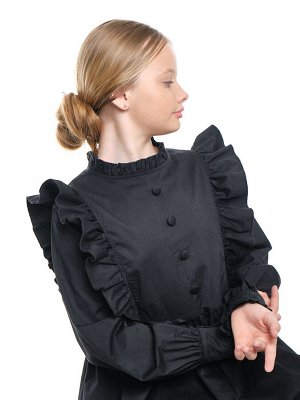 Платье черное нарядное (128-146см) 33-24251-1(3) черный