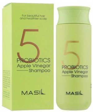 Masil Шампунь с 5 видами пробиотиков и яблочным уксусом 5 Probiotics Apple Vinegar Shampoo, 150мл