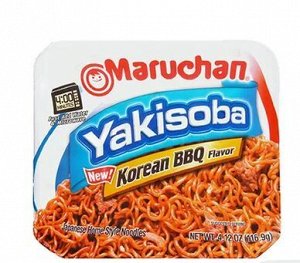 Лапша быстрого приготовления Маручан Якисоба  Корейское барбекю 116,9  гр