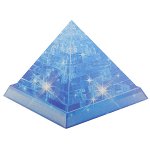 Головоломка 3D Пирамида синяя Эврика