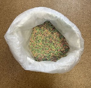 KINGFISHER®️ НАПОЛНИТЕЛЬ ДЛЯ КОШАЧЬИХ ТУАЛЕТОВ ТОФУ (TOFU) "MULTIFRUIT", с ароматом мультифруктов, мешок 10 кг (25 литров)
