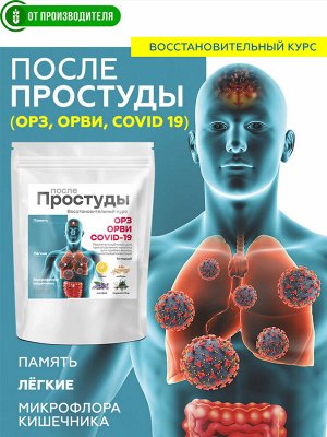 Сибирская клетчатка "После простуды" сухой напиток для разведения, 7гх14саше