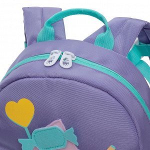 Рюкзак для дошкольников, для девочки, сиреневый