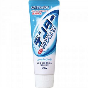 Зубная паста с микрогранулами для защиты от кариеса с ароматом охлаждающей мяты Lion Dentor Clear MA 140 г