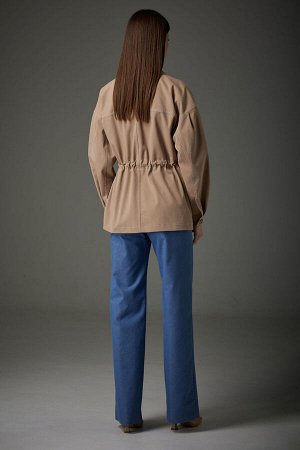 Ветровка Ветровка N.O.W. 1393 
Состав: ПЭ-26%; Спандекс-2%; Хлопок-72%;
Сезон: Весна
Рост: 170

Жакет без подкладки, резной. Горловина оформлена стояче-отложным воротником с отрезной стойкой. Рукав д