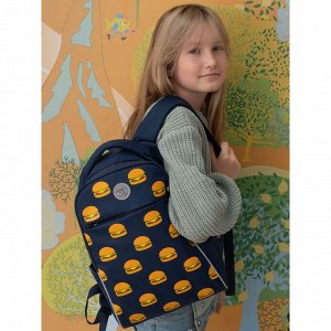 GRIZZLY RD-145-4 Молодежный рюкзак для девушки: модный и практичный