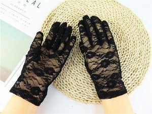 Ажурные перчатки женские