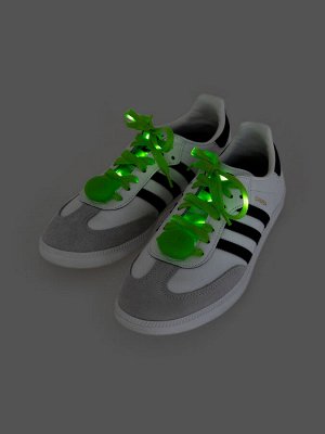 Шнурки для детской обуви в наборе Leski зеленый