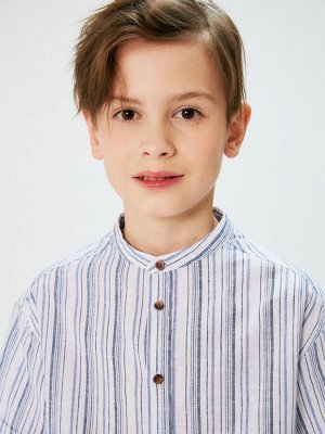 Сорочка верхняя детская для мальчиков Albert полоска