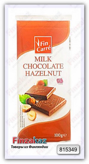 Шоколад Fin Carre (лесной орех) 100 гр