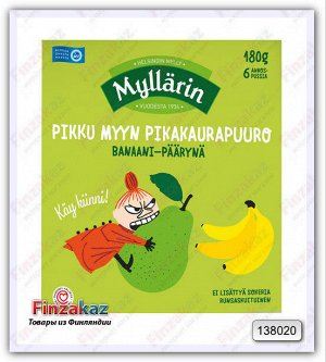 Овсяная каша Myllarin (банан, груша) 180 гр