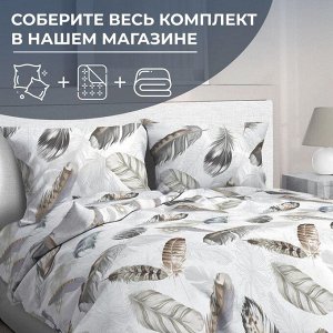 Пододеяльник 1,5-спальный, бязь ГОСТ (220) (Марабу)