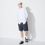 UNIQLO - легкие эластичные шорты - 08 DARK GRAY