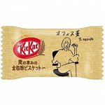 Кит кат мини с белым шоколадом цельнозерновое печенье / Kit Kat 10.3 гр Японские слпдсти