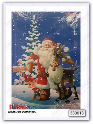 Шоколадный календарь Santa Claus 50 гр