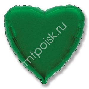 FM Микро Сердце GREEN 4"/10см